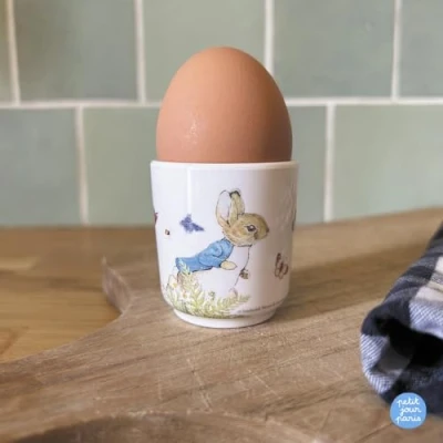 Imagen de Pierre Lapin (PIEVN) Petit Jour COQUETIER PIEDRA COPINO MELAMINE 4,7 x 5,1 12 m+