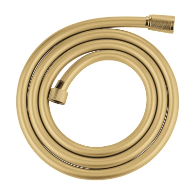 Imagen de GROHE Silverflex Flexo de ducha (1,75 m, resistente al calor, sistema anti torsión, conexión universal G 1/2&quot; x 1/2&quot;), Oro, 28388GL1