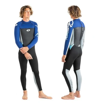 Imagen de Osprey Origen: 3 mm Traje de Neopreno Longitud Completa, Hombres, Azul/Blanco (Blue/White), M Tall