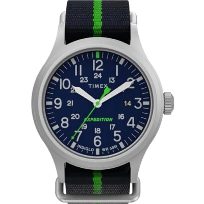 Imagen de Timex Reloj Analógico para Hombres de Cuarzo con Correa en Tela TW2V23000