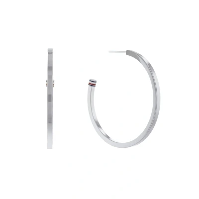 Imagen de Tommy Hilfiger Edelstahl Pendientes, Mujer, Talla: One Size, Silber