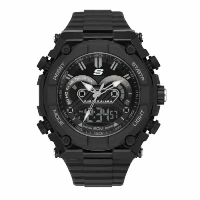 Imagen de Skechers Traditional EL Segundo Reloj digital, Hombre, Talla: One Size, Black