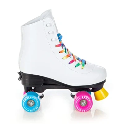 Imagen de Patines Iris Blanco Tamaño Ajustable, Intercambiable 31 34 (20cm 21,5cm) RAVEN
