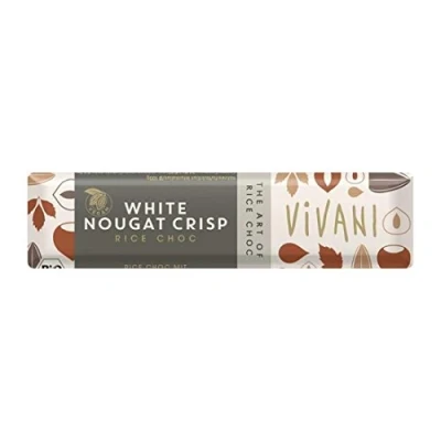 Imagen de Vivani Organic Chocolate White Nougat Crisp 5 x 35g