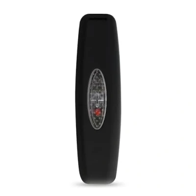 Imagen de HALOTEC Interruptor Regulador de Luz Potenciometro bombillas LED Regulable entre 4 25W Dimmer para lámparas Atenuador Intensidad Luces Fabricado en Italia Color Negro