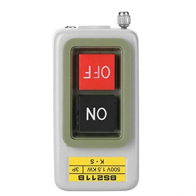 Imagen de Samfox Interruptor de botón Samfox, AC 220V/380V encendido/apagado encendido automático 3P