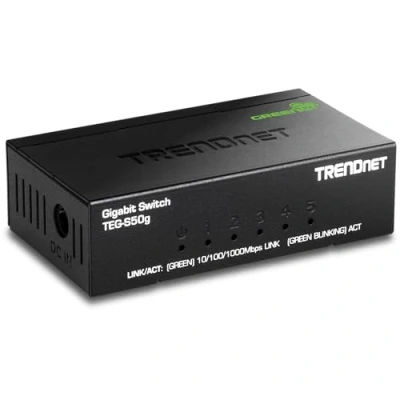 Imagen de TRENDnet TEG S50G GREENnet Switch Gigabit de 5 puertos