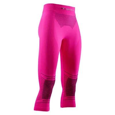 Imagen de X Bionic Energizer 4.0 Pants 3/4 Wmn, Capa de Base Pantalones Funcionales, Mujer, Neon Flamingo/Anthracite, S