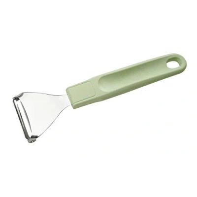 Imagen de Fackelmann Ecolution Cucharón para Servir, Cuchara de Cocina Fibras Madera y Plástico Orgánico, 33x6 cm, Color Verde Menta Gris Piedra, 1 ud.