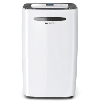 Imagen de Pro Breeze Deshumidificador Portátil de 20 L con 4 Modos, Pantalla Digital, Drenaje Continuo, Secado Ropa y Temporizadores