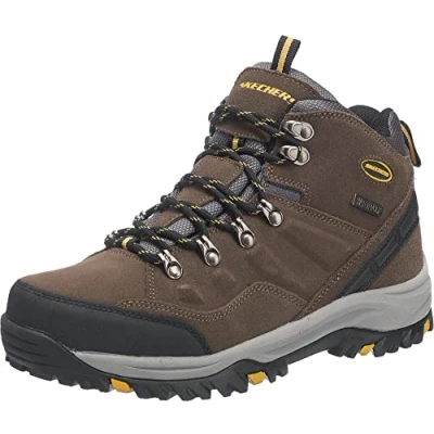 Imagen de Skechers Relment Pelmo, Botas de Senderismo Hombre, Caqui, 42 EU