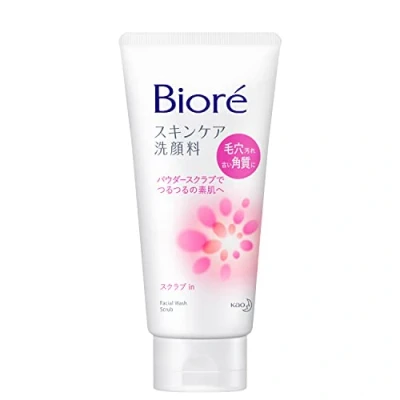 Imagen de Biore Facial Washing Foam Scrub in 130g (japan import)