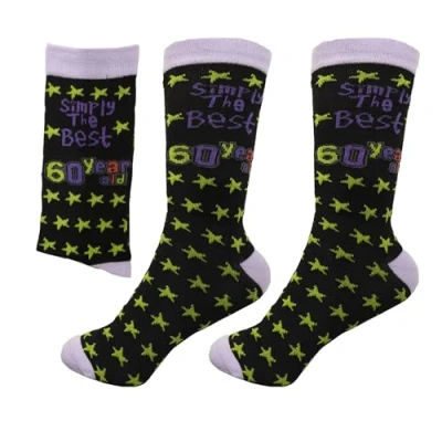 Imagen de SHATCHI Calcetines unisex Simply The Best 16 Years Old Geschenk Socken zum 16. Geburtstag, Andenken, für Sie und Ihn (paquete de 1)
