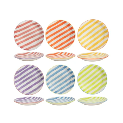Imagen de Cookinglife Dinner Plates Summer Vibes ø 26.5 6 pieces