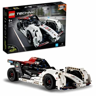 Imagen de LEGO 42137 Technic Formula E Porsche 99X, Coche Eléctrico de Juguete Interactivo con App, Regalos Cumpleaños para Niños y Niñas 9 años