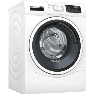 Imagen de Bosch Lavadora secadora 10/6 kg, Serie 6, AutoDry, DirectSelect, Iron Assist, blanco, WDU8H541ES