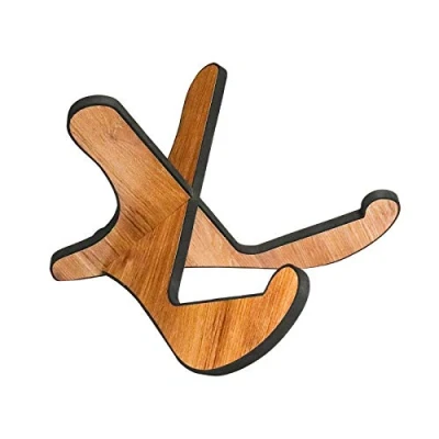 Imagen de ValueHall Soporte de Madera para Guitarra Desmontable Ukelele Plegable Portátil Instrumentos Musicales Acústica Violin Mandolin V1B06