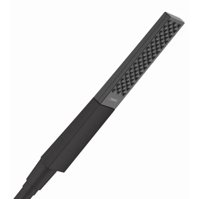 Imagen de hansgrohe Rainfinity PowderRain Alcachofa de ducha (100 mm), color negro mate