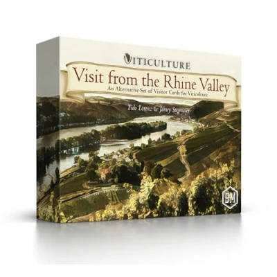 Imagen de Stonemaier Games, Visit from The Rhine Valley: Viticulture Exp, Board Game Expansion, Ages 12+, 1 6 Players, 60 90 Minutes Playing Time