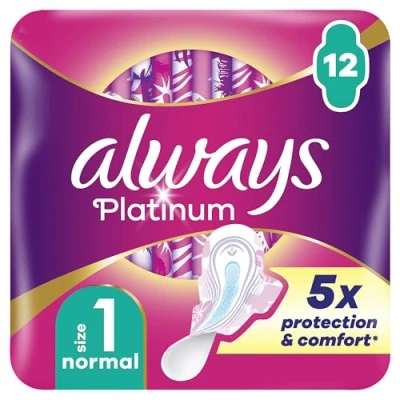 Imagen de Always Platinum Normal (Tamaño 1) Alas Sanitarias 70 g