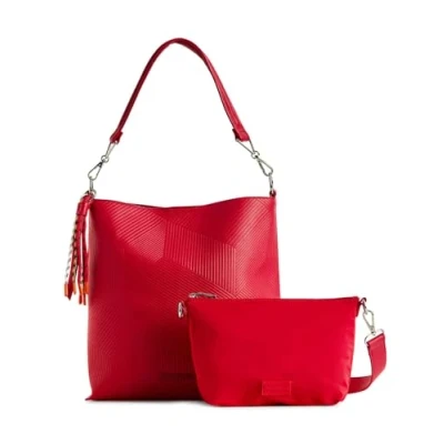 Imagen de Desigual BOLS_RAPSODIA BUTAN, Bandolera. para Mujer, Rosa, Talla única