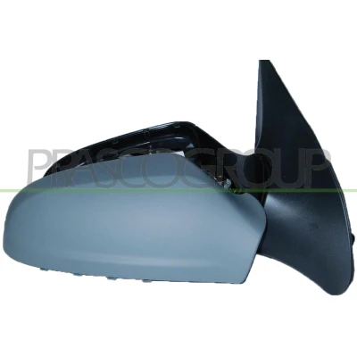 Imagen de Espejo retrovisor Prasco OP4107333P Premium derecha imprimado eléctrico calefactable, ajustable desde interior, abatible eléctricamente