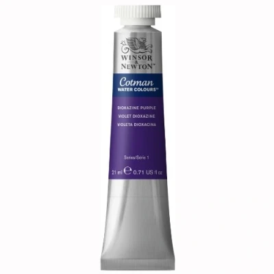 Imagen de Winsor &amp; Newton Cotman Tubo Acuarela, 21 ml, Color Violeta dioxacina