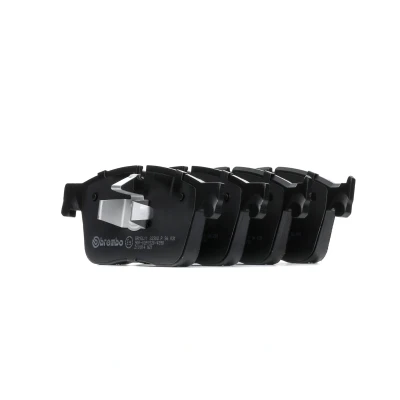 Imagen de BREMBO P 36 031 Juego de pastillas freno preparado para indicador desgaste con clip émbolo sin accesorios JAGUAR: F Pace