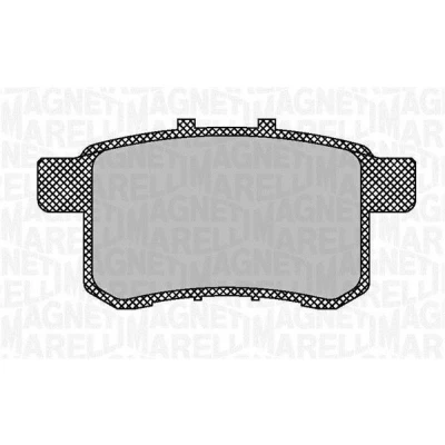 Imagen de MAGNETI MARELLI 363916060703 Juego de pastillas freno con avisador acústico desgaste HONDA: ACCORD 8, 8 Kombi
