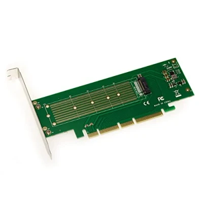Imagen de Kalea INFORMATIQUE Tarjeta controladora M2 PCIe 3.0 x4 x8 x16 para Unidades SSD M.2 NVMe M Key compatibles 2230 2242 2260 2280 22110.