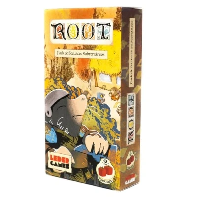 Imagen de 2Tomatoes Games Root: Secuaces Subterráneos Juego de Mesa con Tablero Tirar Dados 2 4 Jugadores Idioma: Español Temática: Animales