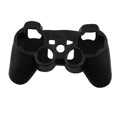 Imagen de Funda de silicona para mando Sony PS3 Playstation 3 Dualshock inalámbrico (negro)