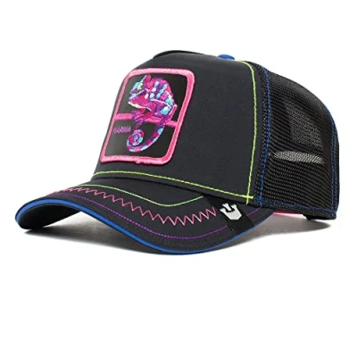 Imagen de Goorin Bros Kaarmaa This Is The Drip Chameleon Black Adjustable Trucker Cap