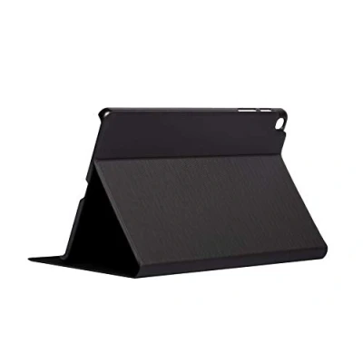 Imagen de Silver HT Funda Bookcase Wave con función Soporte para Tablet Samsung Tab A 2019 10,1 Pulgadas (Modelos T510 Y T515), Ligera Delgada. Negro Acabados
