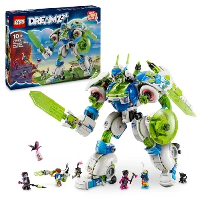 Imagen de LEGO DREAMZzz 3 en 1 Mateo y Z Blob Caballero Meca de Combate Robot Lanzadera Espacial Juguete Construcción, Regalo Reyes Magos o Papá Noel para Niños Niñas 10 Años Más 71485