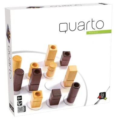 Imagen de Gigamic, Quarto, Juego Familiar, de Madera, 2 Jugadores, a Partir 8 años, 15 Minutos, alemán, multilingüe