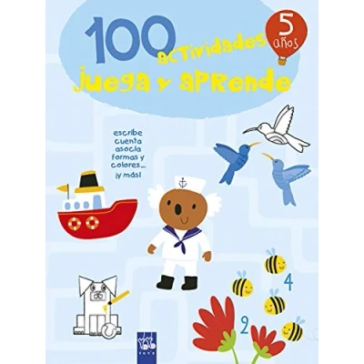 Imagen de 100 actividades juega y aprende 5 años