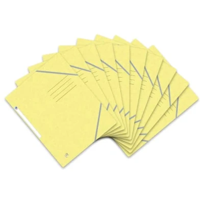 Imagen de Oxford 400116328 Top Fille Carpeta (10 unidades, DIN A4), color amarillo pastel
