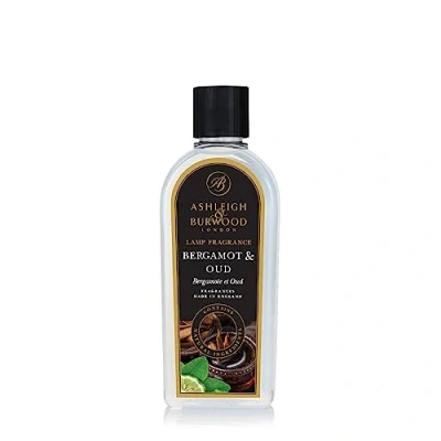 Imagen de ASHLEIGH &amp; BURWOOD Fragancia para lámpara de bergamota y oud, 500 ml, fabricado en el Reino Unido, aroma picante amaderado
