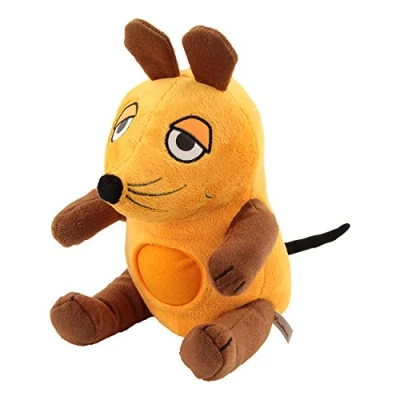 Imagen de Ansmann 1800 0013 Ratón de peluche con luz nocturna y nana para dormir [Importado Alemania]