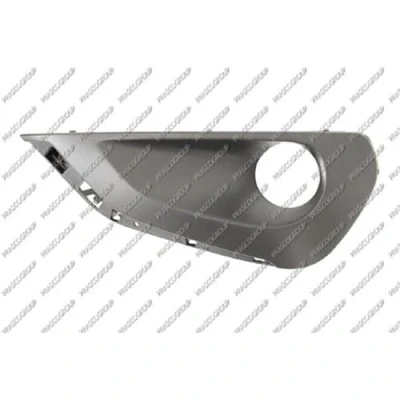 Imagen de PRASCO PG3282123 Rejilla Parachoques con orificio(s) para faros antiniebla Delante, derecha PEUGEOT: 208 I Hatchback
