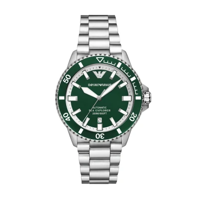 Imagen de Emporio Armani Tradiitional SEA Explorer Cronógrafo silvercoloured, Hombre, Talla: One Size, Silver coloured