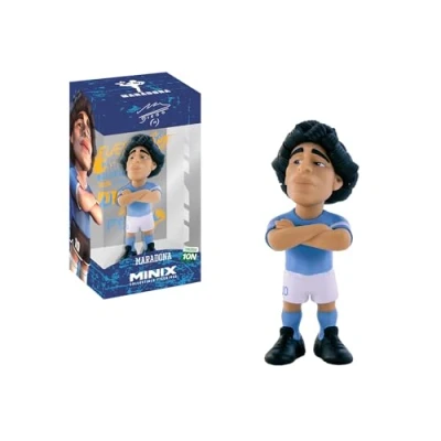 Imagen de MINIX Collectible Figurines Figura Minimix 12 Cms Azul De Maradona, 13159
