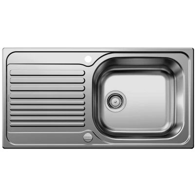 Imagen de Blanco 514243 Fregadero de cocina acero inoxidable, 60 cm Unterschrank