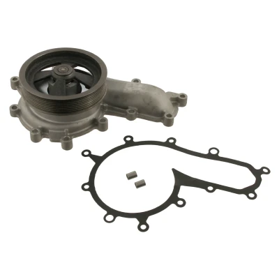 Imagen de FEBI BILSTEIN 30769 Bomba de agua Aluminio con polea juntas Fundición gris SCANIA: 4 series