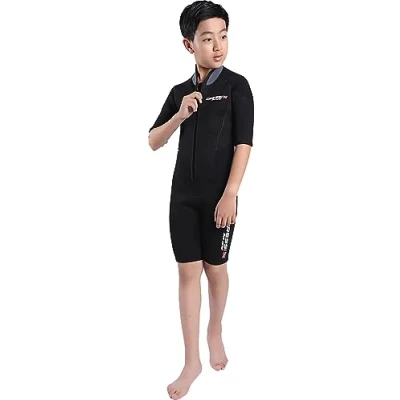 Imagen de Cressi Endurance Ladt Shorty Wetsuit Monoshort sin Capucha en Neopreno de 3mm, Women&#039;s, Negro, L/4