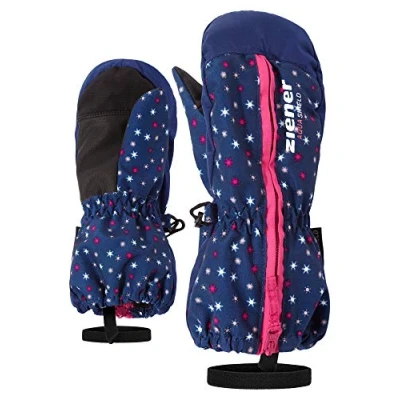 Imagen de Ziener Langelo Guantes De Esquí, Unisex niños, Snowflake Print, 80cm