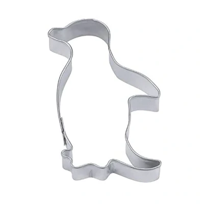 Imagen de Staedter Cortador de Galletas pingüino, 7 cm, Acero Inoxidable, Plateado