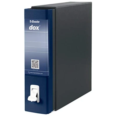 Imagen de Rexel Esselte Dox 1 Archivador de anillas con palanca (formato A4), color azul