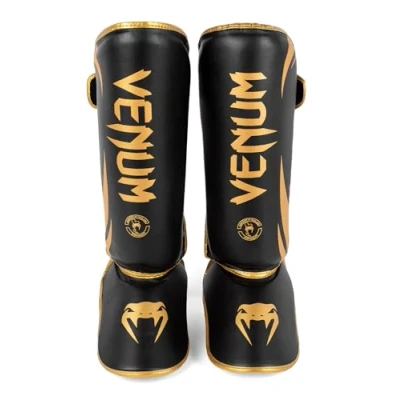 Imagen de Venum Espinilleras Challenger Standup Negro/Oro XL